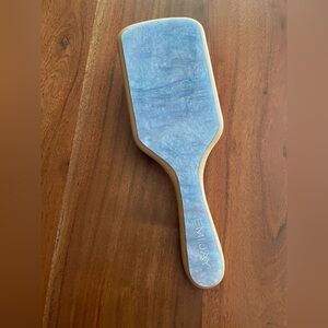 Emi Jay Bamboo Paddle Brush Blue New No Box